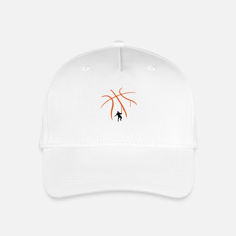 Basketball - Kinder Bio Basecap - Weiß