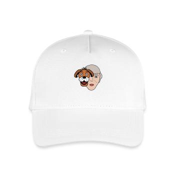 Dog Lady - Organic Kids’ Baseball Cap - white - Front