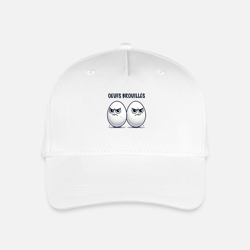Rührei-Humor - Kinder Bio Basecap - Weiß