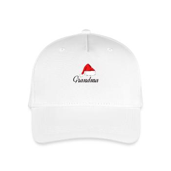 Grandma Christmas - Organic Kids’ Baseball Cap - white - Front