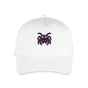 Spinne Tarantula Tier - Kinder Bio Basecap - Weiß - Vorne