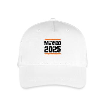 Mexico 2025 Team - Organic Kids’ Baseball Cap - white - Front