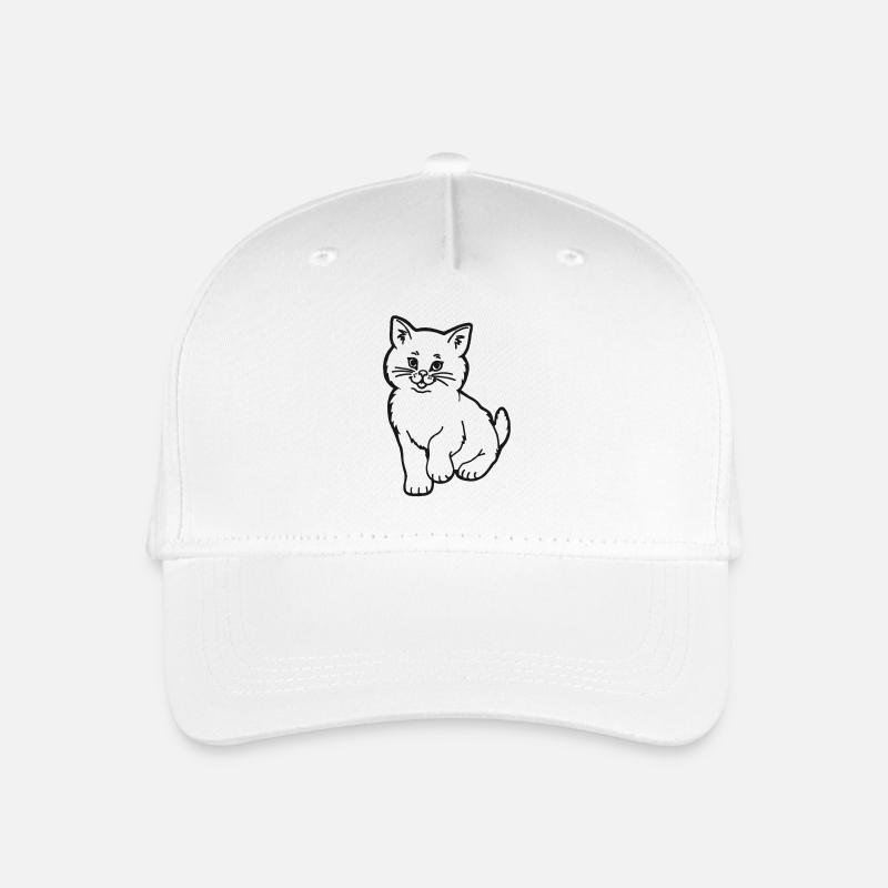 cement - Organic Kids’ Baseball Cap - white