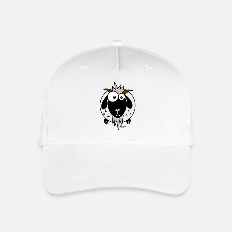 Chèvre Drôle - Casquette de baseball bio Enfant - blanc