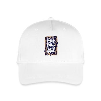 Your only limit is you - Organic Kids’ Baseball Cap - white - Front