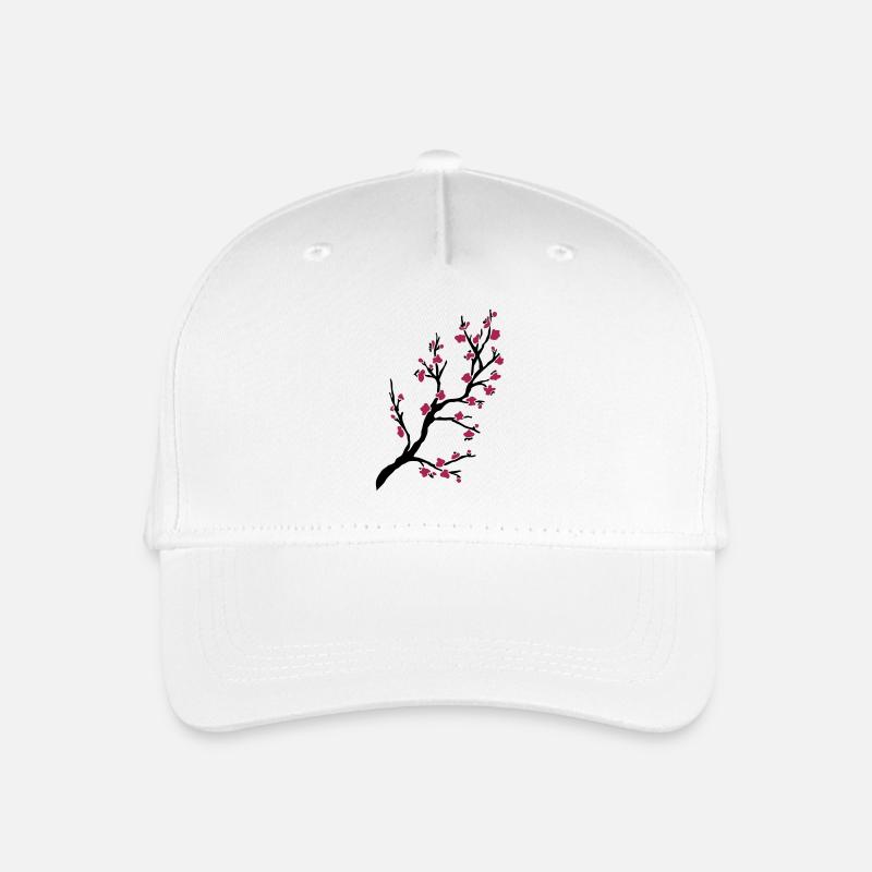 Branche cerisier - Casquette de baseball bio Enfant - blanc