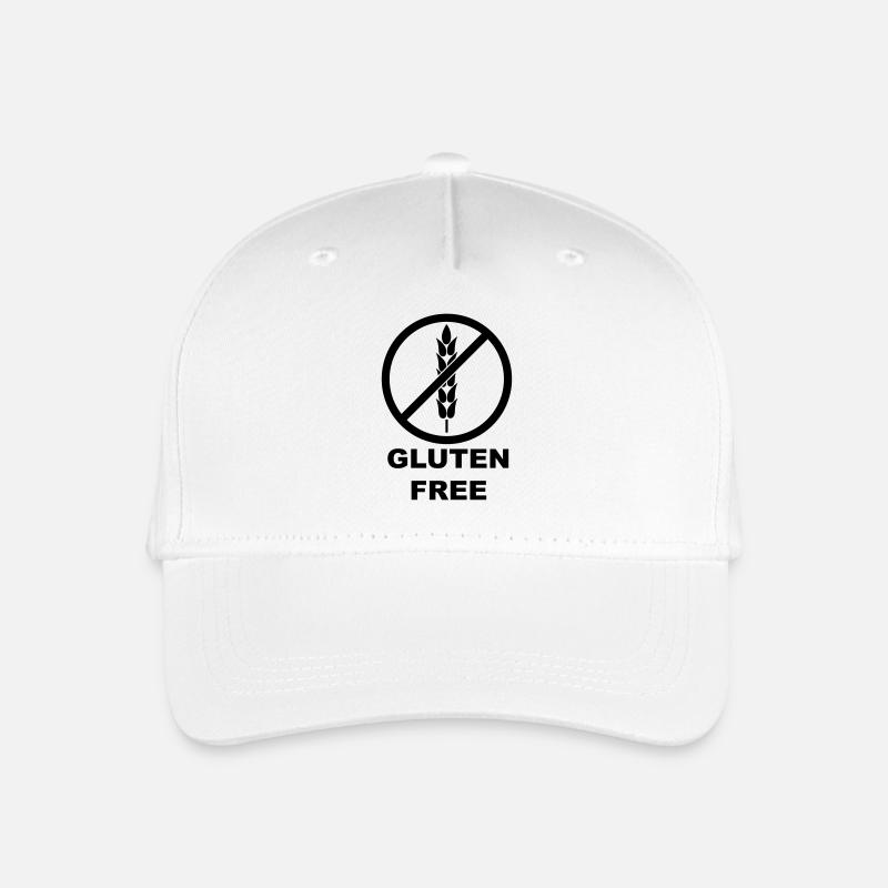 Gluten Free - Kinder Bio Basecap - Weiß