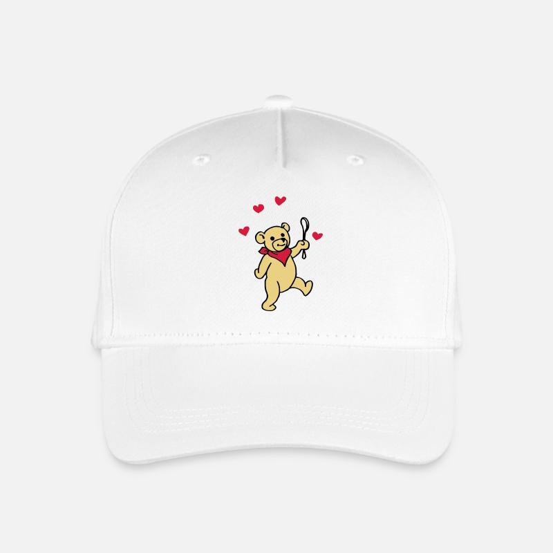 Teddy Baby - Organic Kids’ Baseball Cap - white