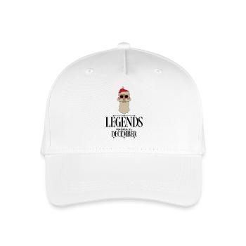 Mois de naissance décembre - Casquette de baseball bio Enfant - blanc - Devant