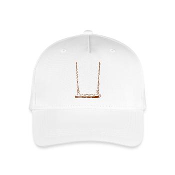 Swing - Organic Kids’ Baseball Cap - white - Front