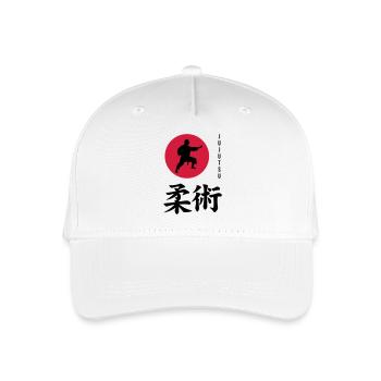 Jujutsu Jiu Jitsu Jiujitsu Ju-jitsu Jiu-jitsu - Organic Kids’ Baseball Cap - white - Front