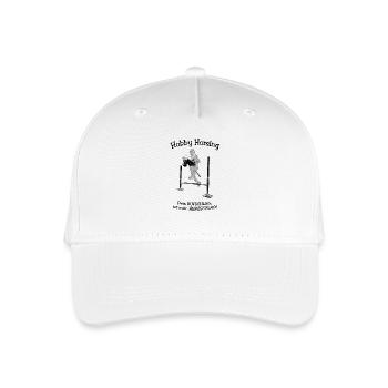 Hobby Horsing saying - Organic Kids’ Baseball Cap - white - Front