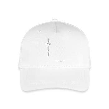 ZEIT - Kinder Bio Basecap - Weiß - Vorne