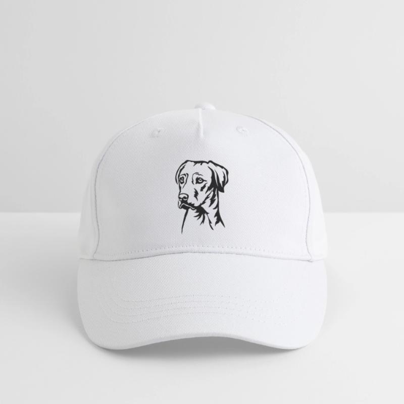 Rhodesian Ridgeback Head Casquette de baseball bio Enfant