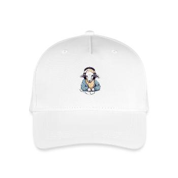 Liko le mouton mélomane - Casquette de baseball bio Enfant - blanc - Devant