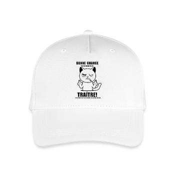 Traitorous good luck - Organic Kids’ Baseball Cap - white - Front
