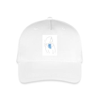 Rechtsberater von Lineart, Rechtsanwalt - Kinder Bio Basecap - Weiß - Vorne