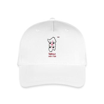 Sardegna - Mare e Terra - Organic Kids’ Baseball Cap - white - Front