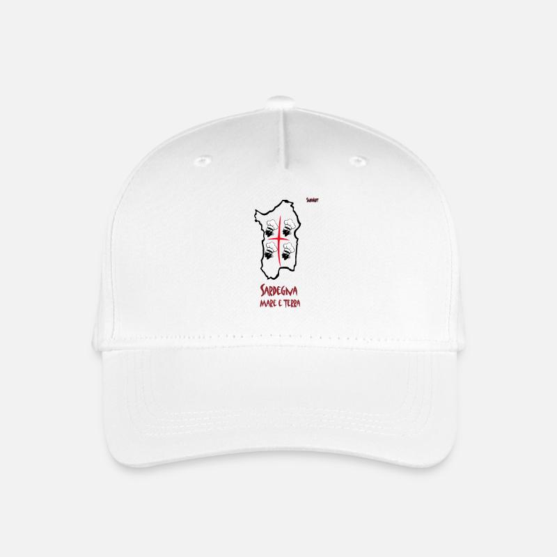 Sardegna - Mare e Terra - Organic Kids’ Baseball Cap - white