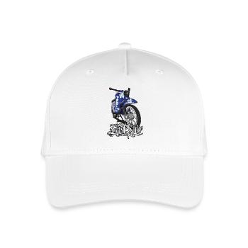 Schwalbe Tuning (blue) // Illustration - Organic Kids’ Baseball Cap - white - Front