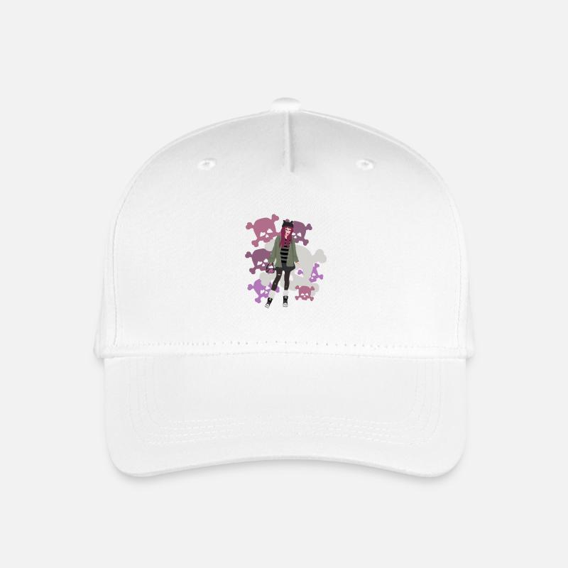 Emo Girl - Casquette de baseball bio Enfant - blanc