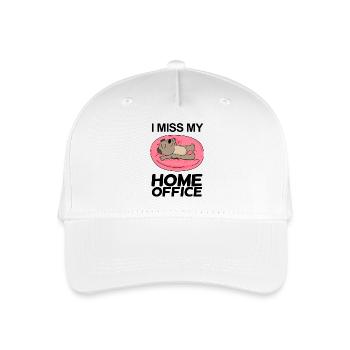 Home Office Saying Funny - Organic Kids’ Baseball Cap - white - Front