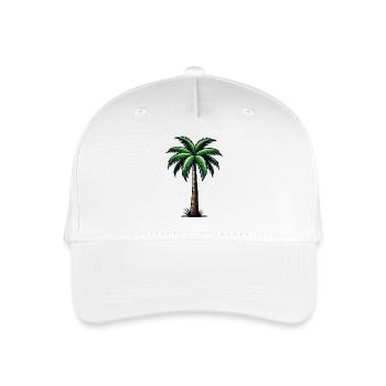 palme - Kinder Bio Basecap - Weiß - Vorne