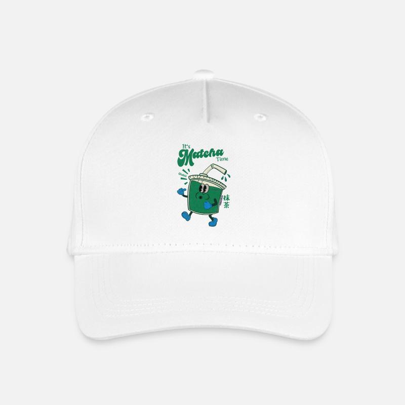 Its Matcha Time - Organic Kids’ Baseball Cap - white