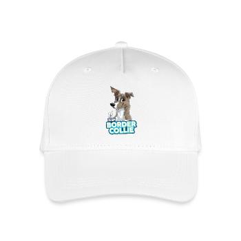 TEAM Border Collie Shorthair - Lilac - Organic Kids’ Baseball Cap - white - Front