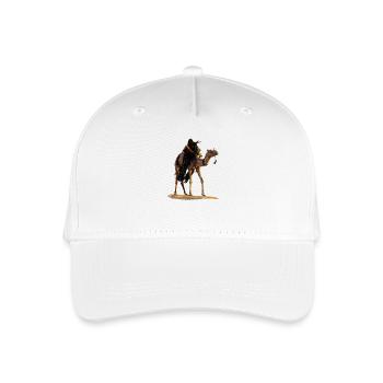 Desert Camel - Organic Kids’ Baseball Cap - white - Front