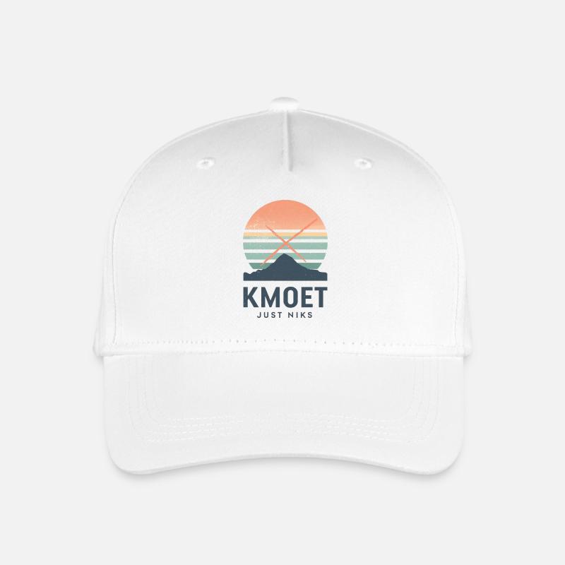 Kmoet just nothing, Dialecte anversois Chemises - Casquette de baseball bio Enfant - blanc
