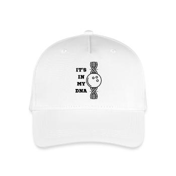 Bowling - It's in my DNA. Funny design for bowling - Organic Kids’ Baseball Cap - white - Front