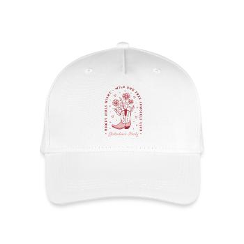 Galentines party valentine girls night cowgirls - Organic Kids’ Baseball Cap - white - Front