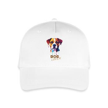 Dog lover - Organic Kids’ Baseball Cap - white - Front