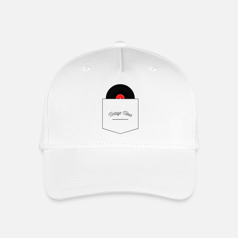 Vintage-Flair - Kinder Bio Basecap - Weiß