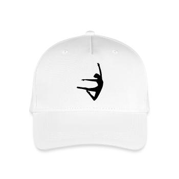 Tanz tanzen - Kinder Bio Basecap - Weiß - Vorne