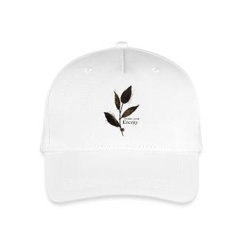 Protégez votre énergie - Pleine conscience - Casquette de baseball bio Enfant - blanc - Devant