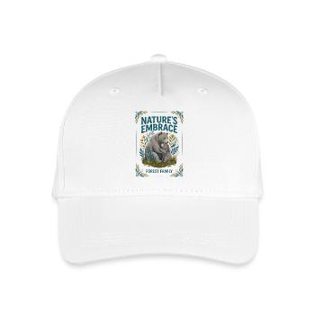Famille des ours - Casquette de baseball bio Enfant - blanc - Devant
