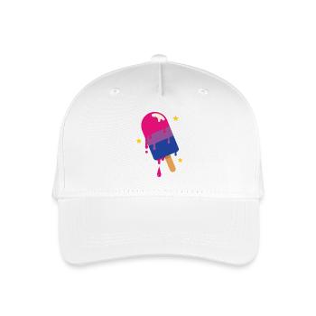 Mois de la fierté LGBTQ - Bisexuel - Casquette de baseball bio Enfant - blanc - Devant