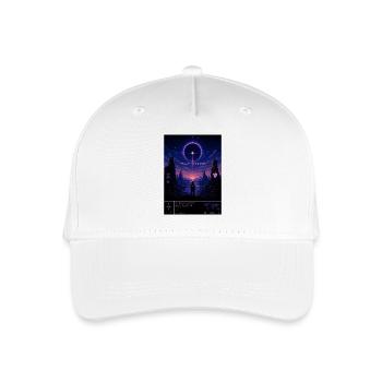 VOID//VISION – Pixel Void Dreams - Kinder Bio Basecap - Weiß - Vorne
