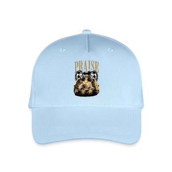 Angel Praise Art Altar - Organic Kids’ Baseball Cap - light blue - Front