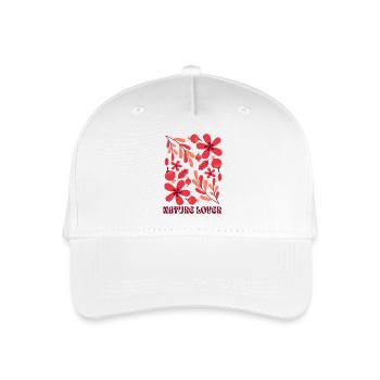 Amoureux de la nature - Casquette de baseball bio Enfant - blanc - Devant