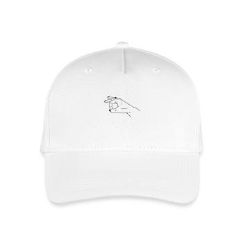 Have a look - Organic Kids’ Baseball Cap - white - Front