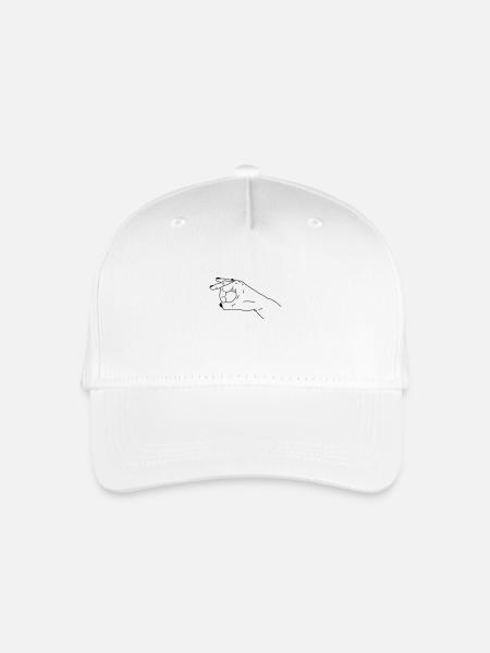 reingeschaut - Kinder Bio Basecap - Weiß