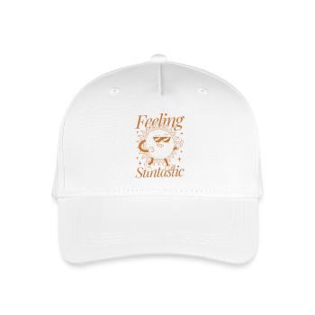 Feeling Suntastic - Organic Kids’ Baseball Cap - white - Front