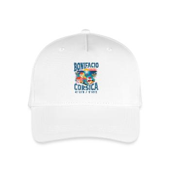 Bonifacio Korsika - Kinder Bio Basecap - Weiß - Vorne