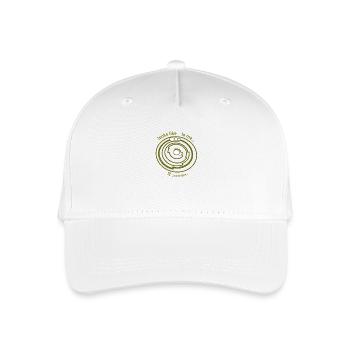 Kornkreis / Crop Circle Pi - Kinder Bio Basecap - Weiß - Vorne