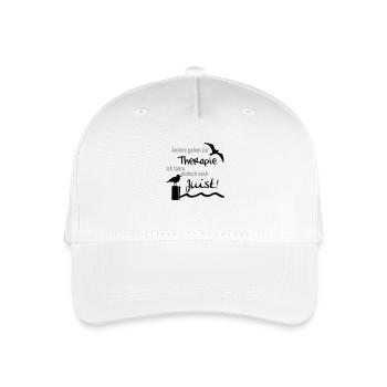 Therapie Juist - Kinder Bio Basecap - Weiß - Vorne