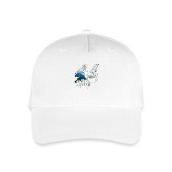 wolperdinger in de berg - Kinder Bio Basecap - Weiß - Vorne