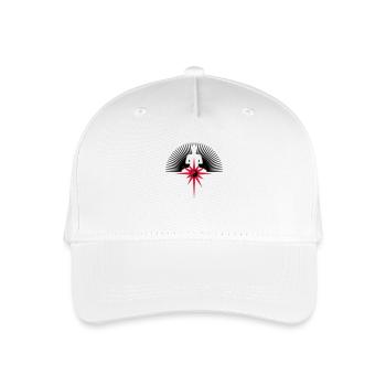 BUDDHA Stern - Kinder Bio Basecap - Weiß - Vorne